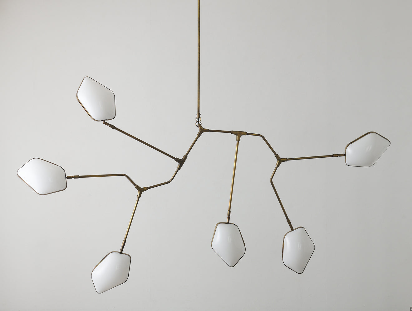 OPALINE BRASS FIXTURE BY THIERRY JEANNOT